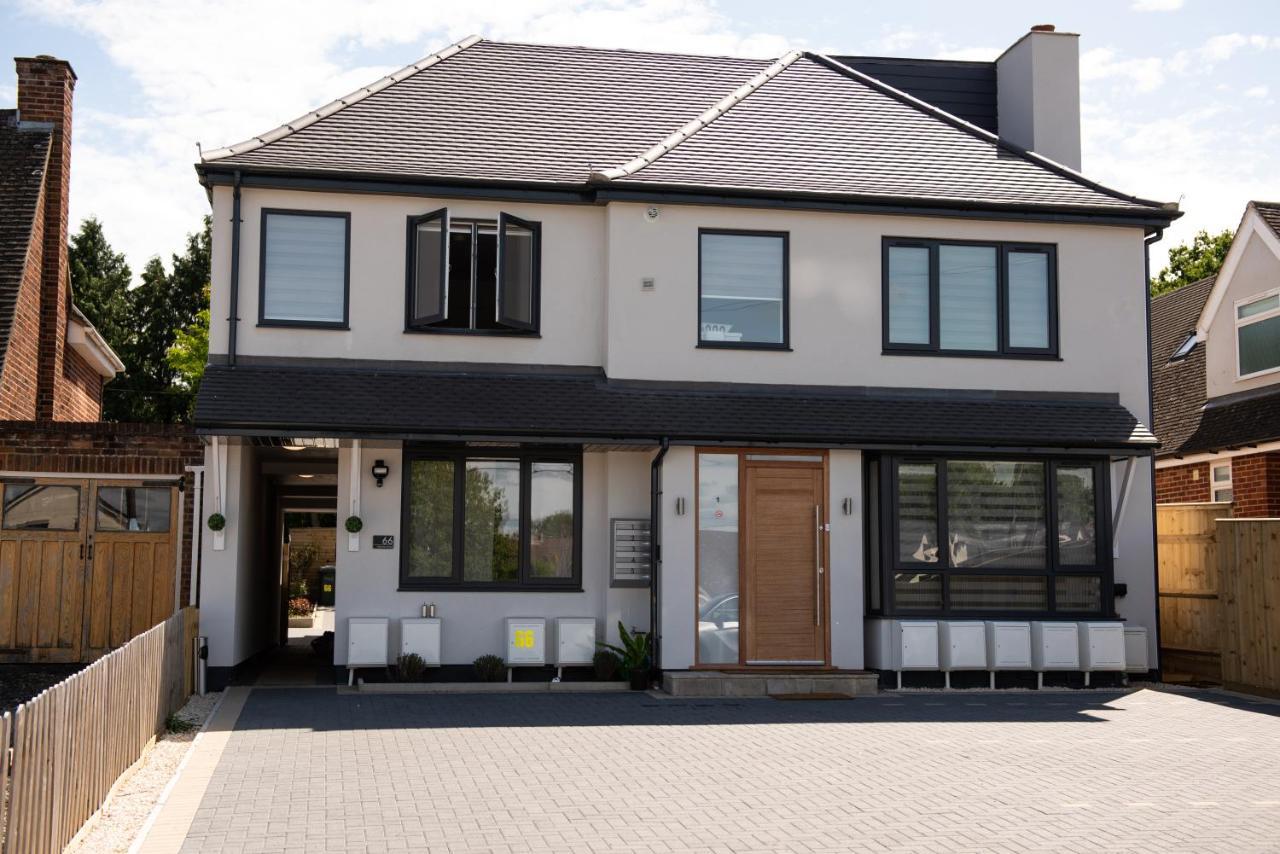 Walnut Flats-F5, Stylish 1-Bedroom - Parking, Netflix, Wifi - Close To Oxford, Bicester & Blenheim Palace Kidlington Exterior foto